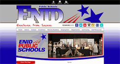 Desktop Screenshot of enidk12.org